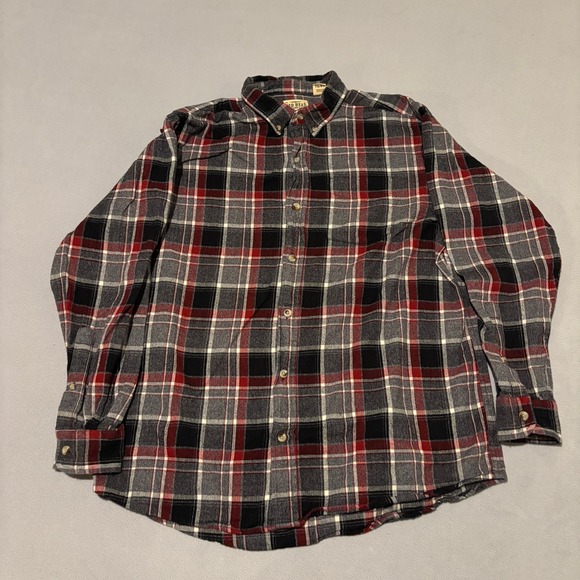 RedHead Brand Co Other - RedHead Flannel Shirt Mens XL Plaid Casual Outdoor Lumberjack Spring Heritage